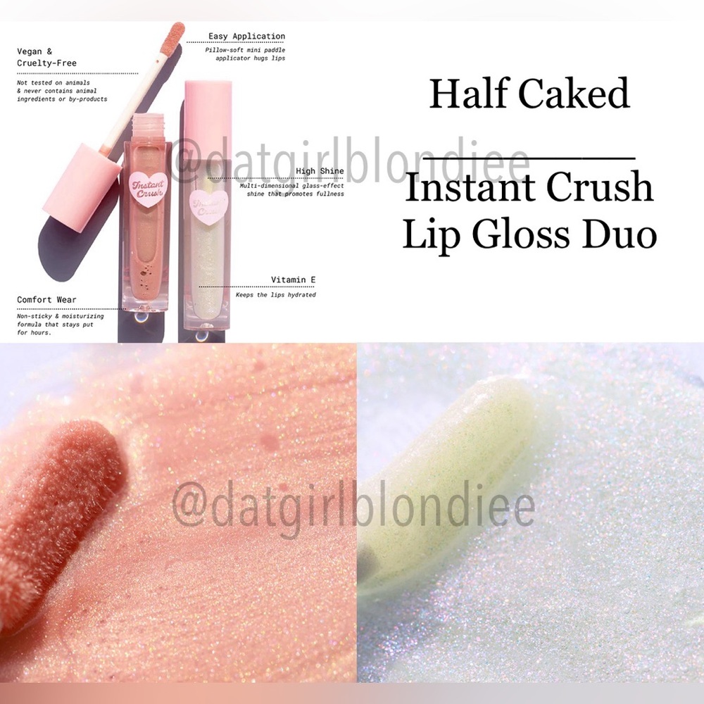 Half Caked: Instant Crush Lip Duo